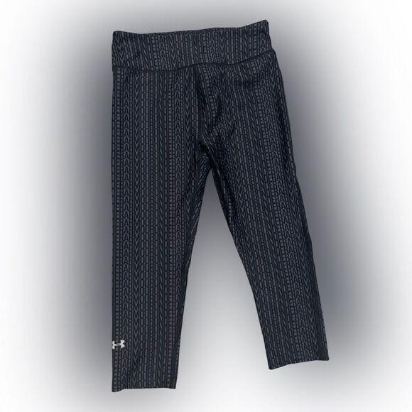 Women’s Under Armour Size Small Compression Heat Gear Cropped Leggings - Picture 1 of 6